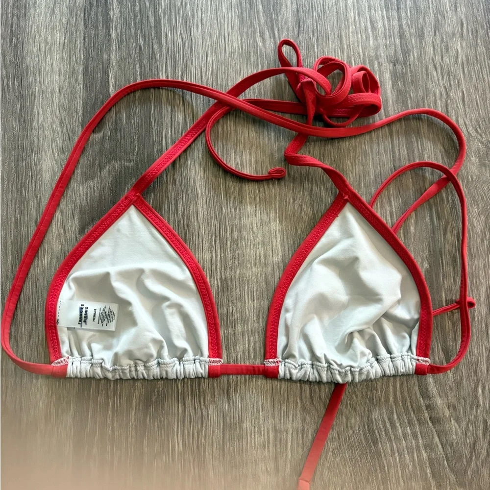 NEW Frankie’s Bikinis Nick triangle bikini top